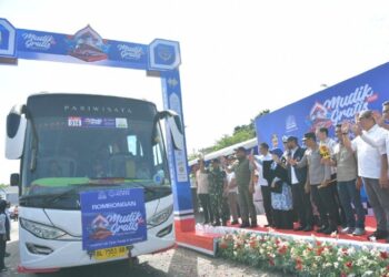 Gubernur Mualem Lepas Ribuan Peserta Mudik Gratis Pemerintah Aceh