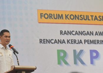 Sekda Aceh Buka Forum Konsultasi Publik RKPA 2027, Tekankan Kerjasama Pusat dan Daerah