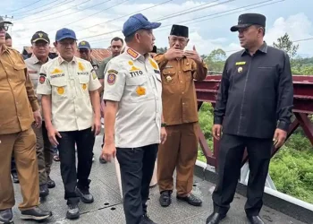 Mendagri dan Wagub Aceh Tinjau Infrastruktur Rusak Akibat Bencana