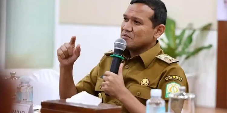 Wagub Aceh Minta Bupati Percepat Data Huntap