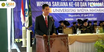Sekda Aceh Tekankan Kewirausahaan dan Integritas, Berbicara di Wisuda Universitas Widya Mataram