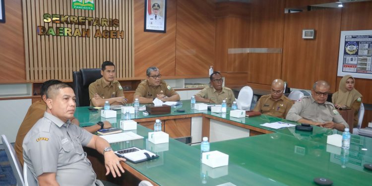 Siaga Bencana Hidrometeorologi, Sekda Aceh Instruksikan Posko Aktif 24 Jam hingga 20 April 2026