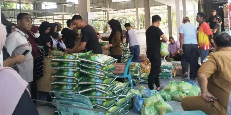 Pemerintah Aceh Kembali Gelar Operasi Pasar Murah di Aceh Utara