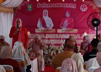 Ketua Dekranasda Aceh Kunjungi Desa Kerajinan Ecoprint Ie Meulee, Dorong UMKM Kreatif Sabang Go Nasional