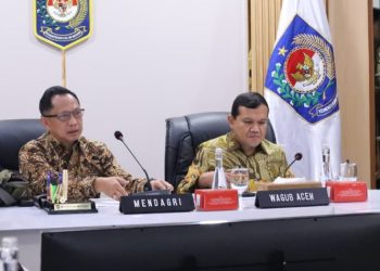 Wagub Aceh Perkuat Koordinasi dengan Kemendagri dan Satgas PRR untuk Penguatan Fiskal Daerah serta Percepatan Pemulihan Aceh