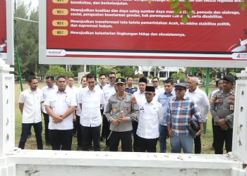 Tinjau Titik Kerusakan Kantor Gubernur, Kapolda Aceh: Unjukrasa Tak Dilarang, Merusak Itu Melanggar Hukum