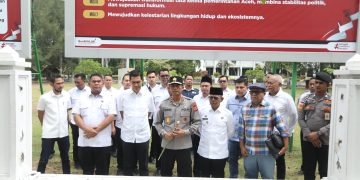 Tinjau Titik Kerusakan Kantor Gubernur, Kapolda Aceh: Unjukrasa Tak Dilarang, Merusak Itu Melanggar Hukum