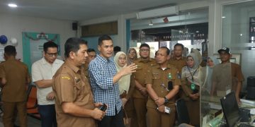 Sidak RSUD Kota Langsa, Sekda Nasir: Bangun Komunikasi dan Edukasi Pasien