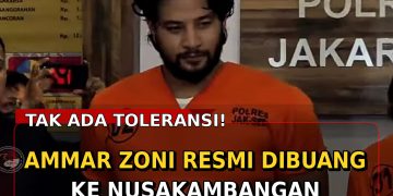 TAK ADA TOLERANSI! Ammar Zoni Resmi Dibuang ke Nusakambangan Setelah Nekat Jadi Bandar Narkoba di Dalam Penjara