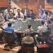 Presiden Prabowo memimpin rapat terbatas di Hambalang