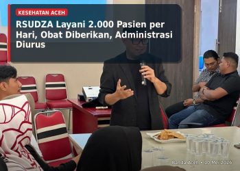 RSUDZA Layani 2.000 Pasien per Hari, Obat Diberikan, Administrasi Diurus