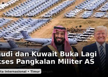 Saudi dan Kuwait Buka Lagi Akses Pangkalan Militer AS