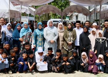 Kak Na Rayakan Idul Adha Bersama Warga di Pedalaman Aceh Barat