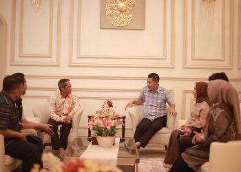 Sekda Aceh Terima Tim Pendataan Sensus Ekonomi 2026