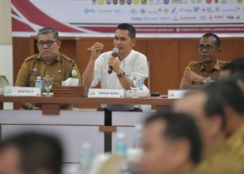 Sekda Aceh Terima Audiensi Mahasiswa, Paparkan Capaian dan Percepatan Pemulihan Pascabencana Hidrometeorologi