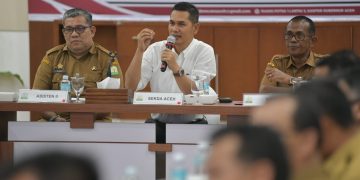 Sekda Aceh Terima Audiensi Mahasiswa, Paparkan Capaian dan Percepatan Pemulihan Pascabencana Hidrometeorologi