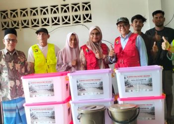 Penyaluran bantuan Pemerintah Hong Kong untuk korban dampak banjir di Aceh Utara