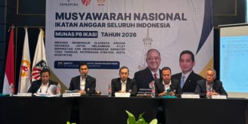 Sekda Aceh Hadiri Munas PB IKASI 2026, Agus Suparmanto Kembali Terpilih Sebagai Ketua Umum
