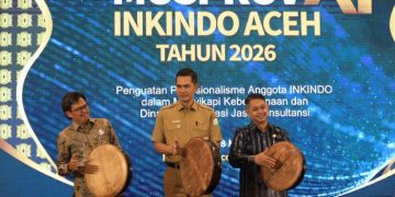 Sekda Aceh Buka MUSPROV XI INKINDO Aceh 2026
