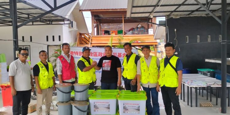YPKM Salurkan Bantuan dari Hong Kong untuk Korban Banjir di Kota Langsa