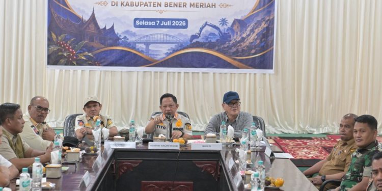 Pemerintah Pusat dan Aceh Percepat Rehabilitasi dan Rekonstruksi Pascabencana Hidrometeorologi di Bener Meriah