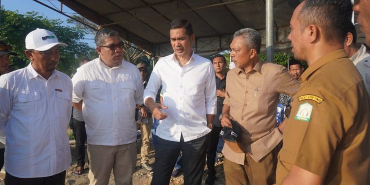 Sekda Aceh Tinjau Rehabilitasi Sawah di Aceh Timur, Dorong Percepatan Pemulihan Sektor Pertanian
