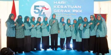 Ketua TP PKK Aceh Hadiri Pembukaan HKG PKK Nasional ke-54 dan HUT Dekranas ke-46