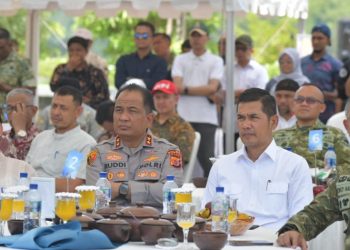 Sekda Aceh Hadiri Peresmian Bendungan Rukoh oleh Presiden Prabowo, Tonggak Baru Ketahanan Pangan Aceh