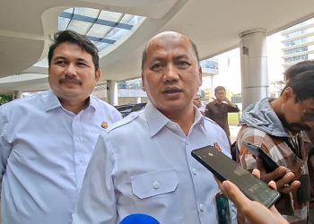 Kapuspenkum Kejagung Anang Supriatna ditemui di Gedung Bundar Kejagung, Jakarta, Selasa (23/6/2026).