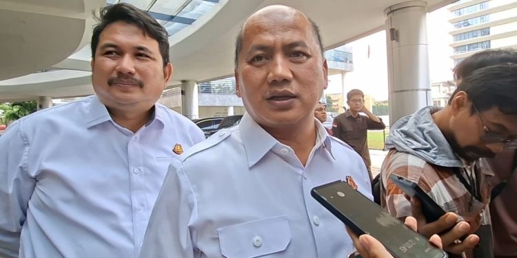 Kapuspenkum Kejagung Anang Supriatna ditemui di Gedung Bundar Kejagung, Jakarta, Selasa (23/6/2026).
