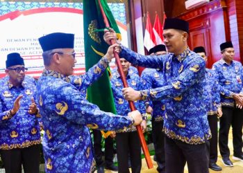 Sekda Aceh Muhammad Nasir Dilantik Sebagai Ketua KORPRI Aceh