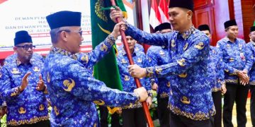 Sekda Aceh Muhammad Nasir Dilantik Sebagai Ketua KORPRI Aceh