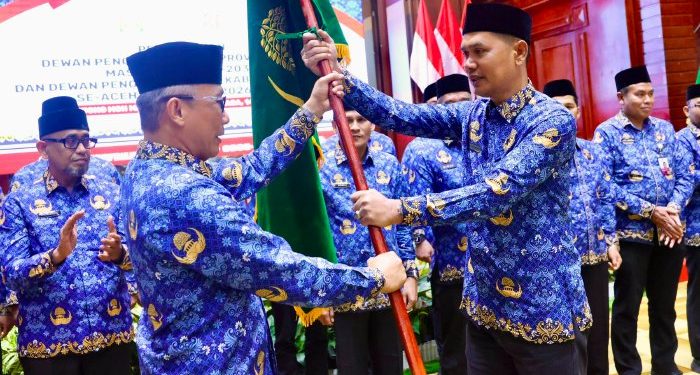 Sekda Aceh Muhammad Nasir Dilantik Sebagai Ketua KORPRI Aceh