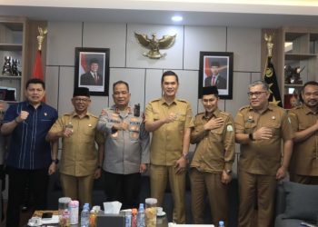 Jalankan Amanah Mualem, Sekda Aceh Silaturahmi dengan Kapolda Aceh