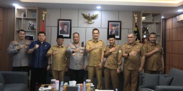 Jalankan Amanah Mualem, Sekda Aceh Silaturahmi dengan Kapolda Aceh