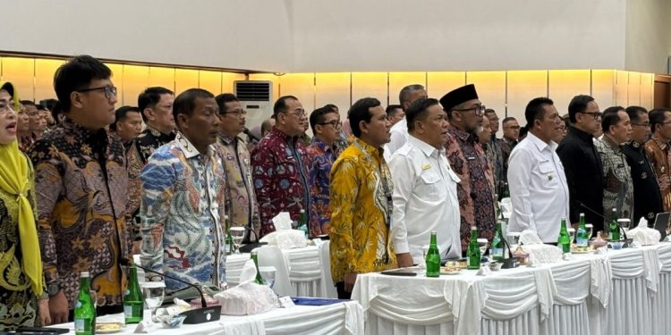 Wagub Fadhlullah Wakili Gubernur Aceh Hadiri Rakor Forkopimda Regional Sumatera