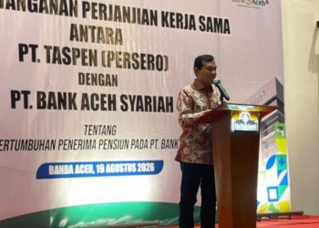 Wagub Aceh Minta TASPEN Salurkan Zakat Melalui Baitul Mal
