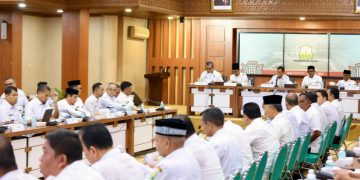Pimpin Rapat Koordinasi Bersama SKPA, Wagub Dek Fadh : Transparansi adalah Kunci