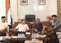 Wagub Aceh dan Pimpinan DPRA Bahas Percepatan Qanun APBA dan Stabiltas Sosial