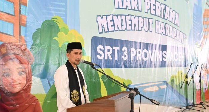 Asisten Pemerintah Sekda Aceh Buka MPLS Sekolah Rakyat, Tegaskan Komitmen Pemerintah Tingkatkan Akses Pendidikan