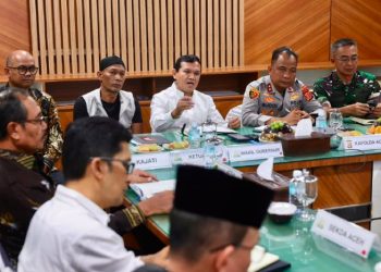 Rapat Forkompimda Aceh Bahas Dinamika Kerusuhan pada Hari Damai Aceh