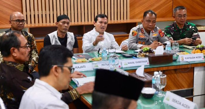 Rapat Forkompimda Aceh Bahas Dinamika Kerusuhan pada Hari Damai Aceh