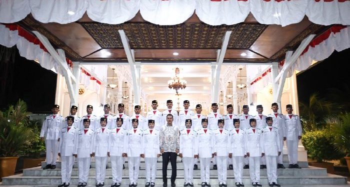 Sekda Aceh Apresiasi Paskibraka 2026, Tekankan Semangat Pengabdian Generasi Muda