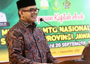 Plt. Sekda Lepas Kafilah Aceh Mengikuti MTQ Tingkat Nasional ke-31