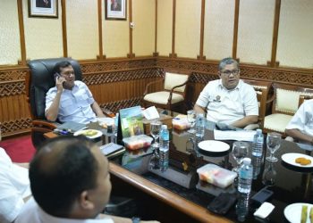 Dek Fadh Ikuti Rakor Perkembangan Rehabilitasi dan Rekonstruksi Pascabencana Sumatera
