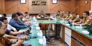 Plt Sekda Aceh Terima Audiensi Terkait Pengembangan KEK Arun