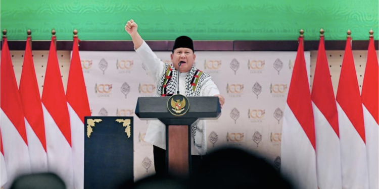 Presiden Prabowo Gemakan “Free Palestine” dari Gontor