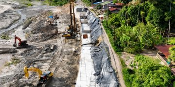 BPJN Aceh Percepat Pembangunan Dinding Penahan Tanah di Gayo Lues