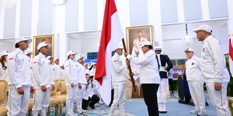 Presiden Prabowo Lepas Kontingen Indonesia Menuju Asian Games XX Aichi-Nagoya 2026