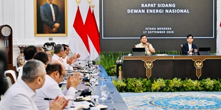 Presiden Prabowo Pimpin Sidang Paripurna DEN, Instruksikan Persiapan E50 untuk Perkuat Kemandirian Energi